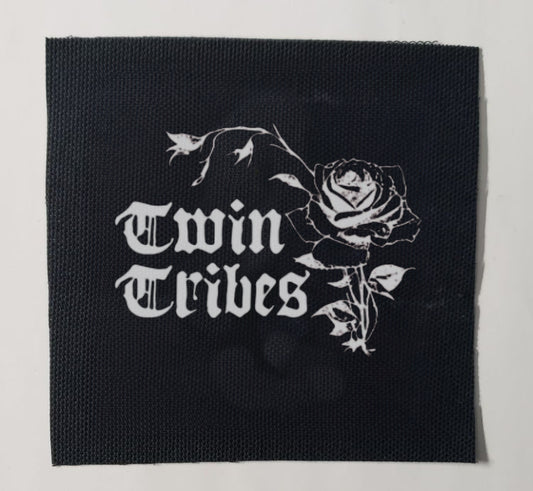 "Rose" screen printed patch